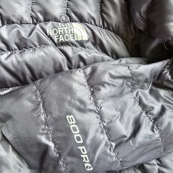 Women's North Face Summitt Series 800 Puffer Down Jacket Gray Size Small - Picture 6 of 12